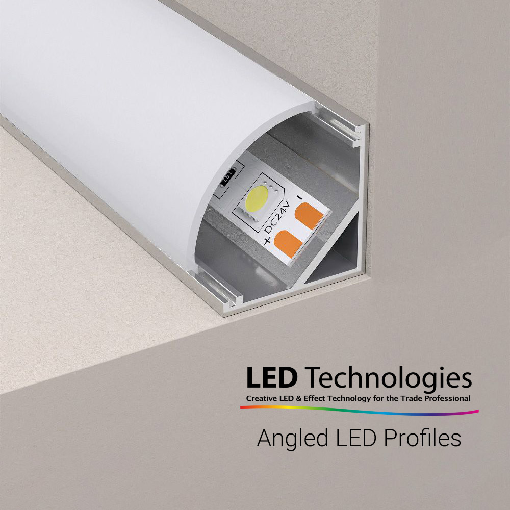Angled Aluminium LED Profiles