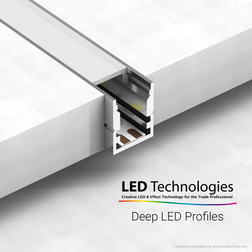Deep Aluminium LED Profiles