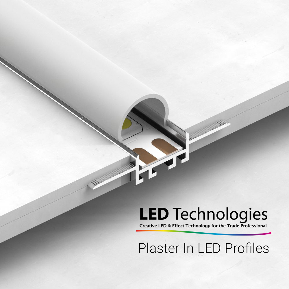 Plaster In Aluminium LED Profiles