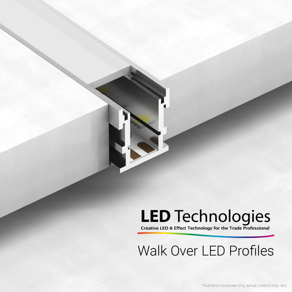 Walk Over Aluminium LED Profiles